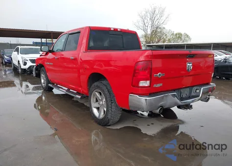2012 Ram 1500 Slt from USA, damaged, VIN 1C6RD6LT7CS137117